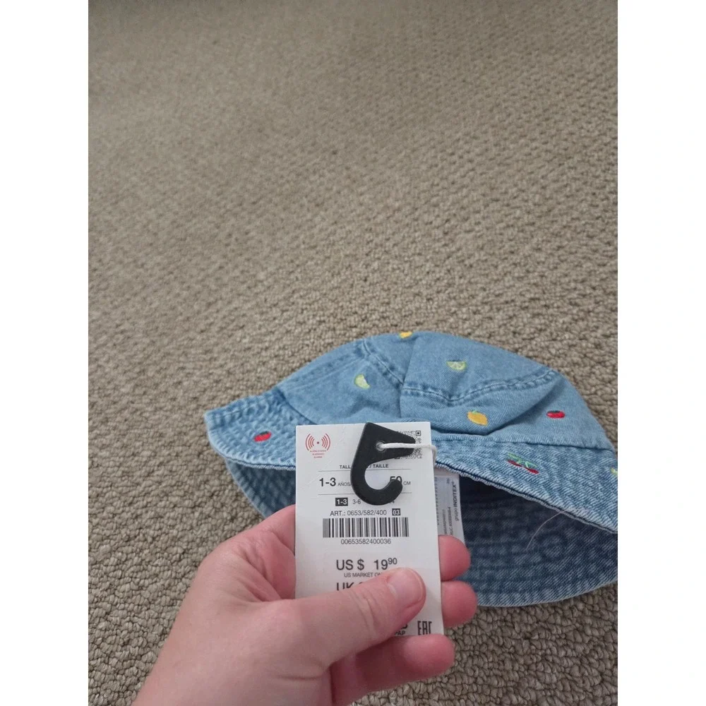 Zara toddler girl hat 1-3y